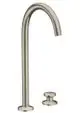 AXOR-HG-AXOR-One-2-Loch-Waschtischmischer-Select-260-mit-Push-Open-Ablaufgarnitur-Brushed-Nickel-48060820 gallery number 1